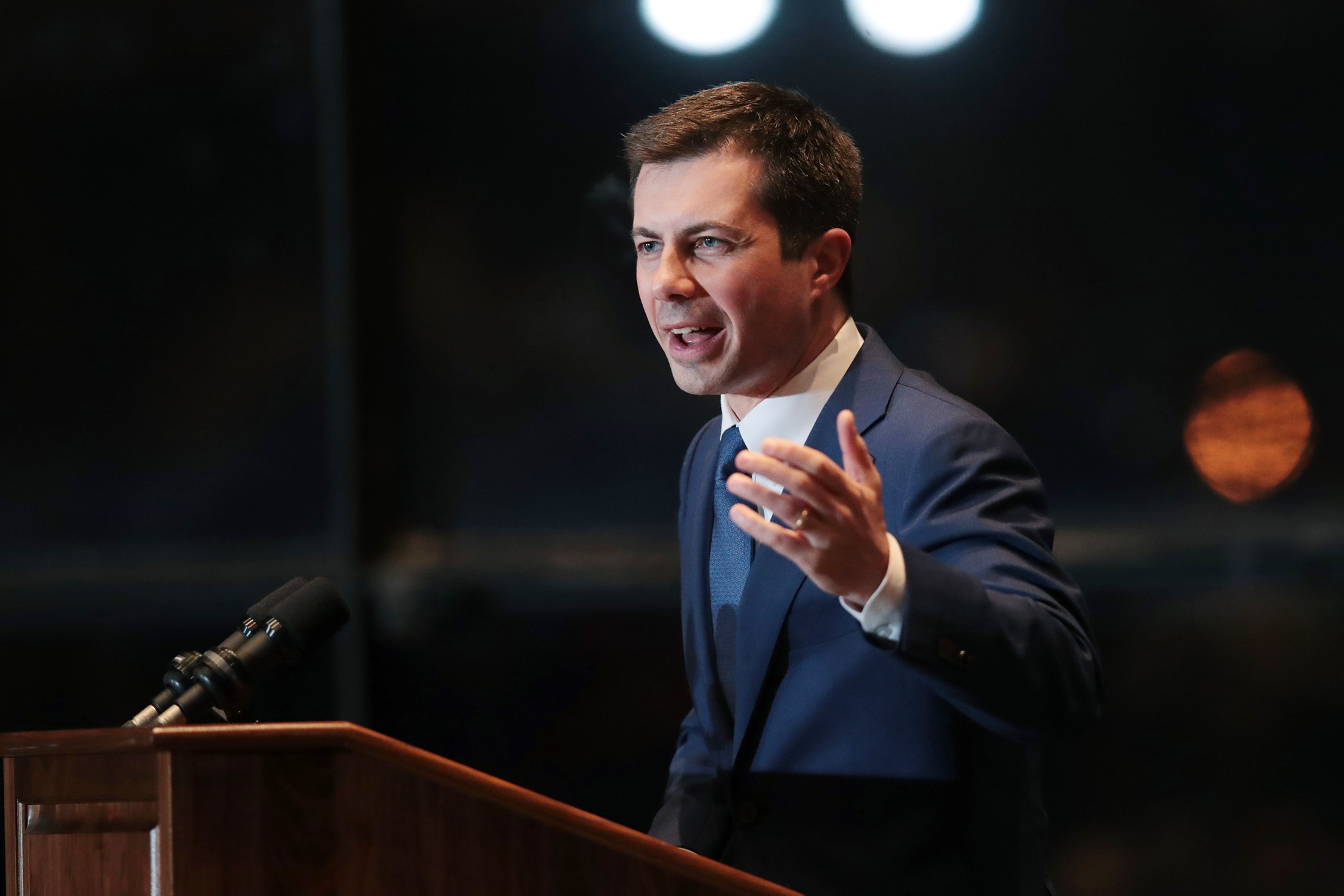 Mayor Pete Buttigieg announced ending his campaign to be the Democratic nominee for president during a speech in South Bend, Indiana, on March 1. 