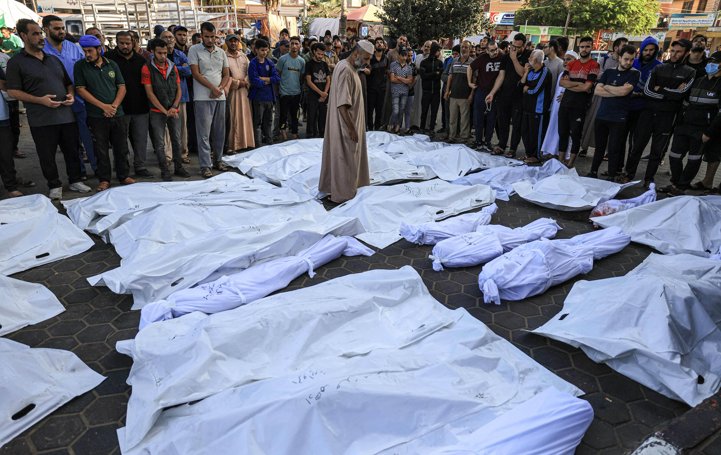 Number Of Dead In Gaza Surpasses 10,000, Hamas-controlled Health ...