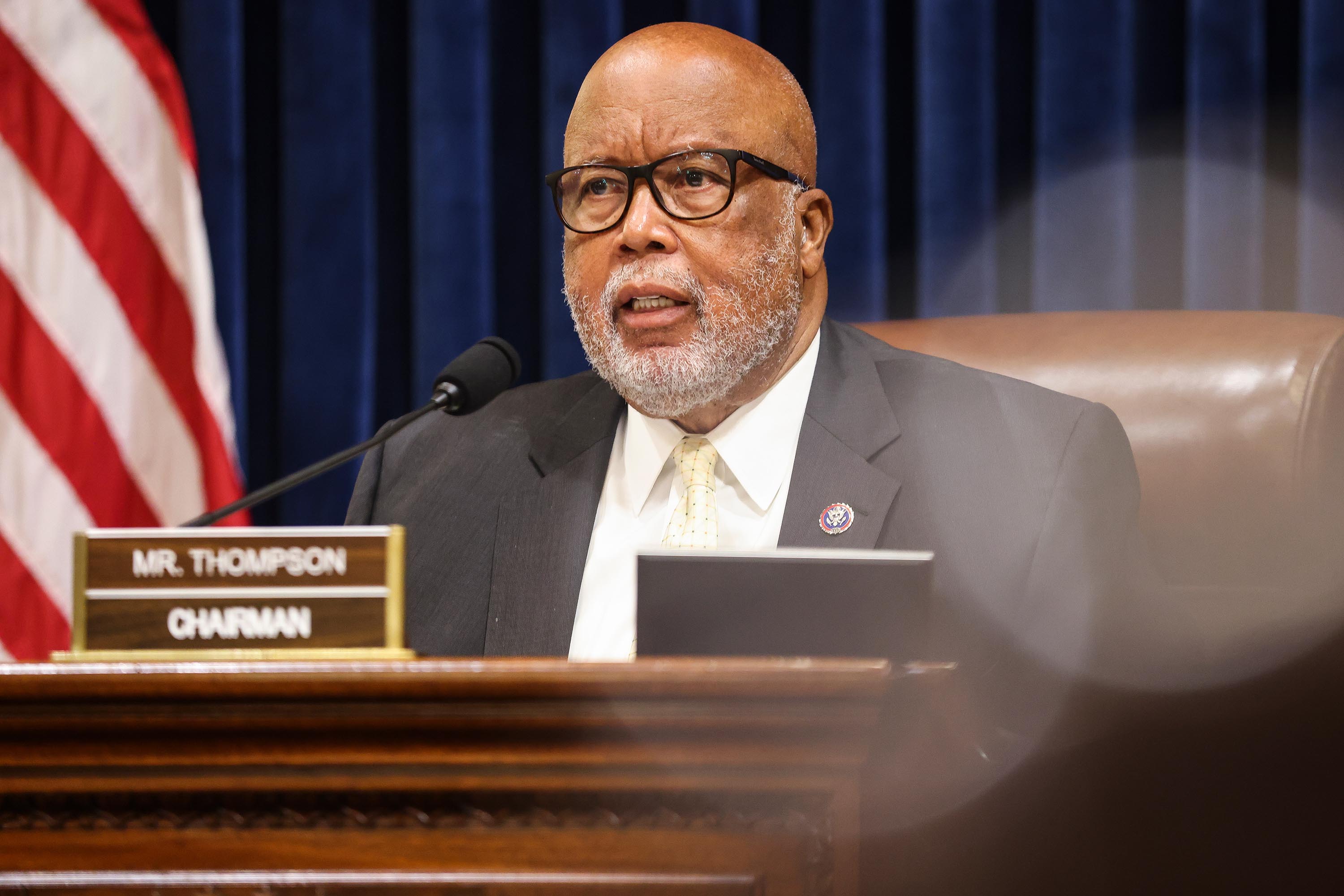 Chairman Rep. Bennie Thompson, D-MS, speaks during a hearing by the House Select Committee investigating the January 6 attack on the U.S. Capitol on July 27, 2021.