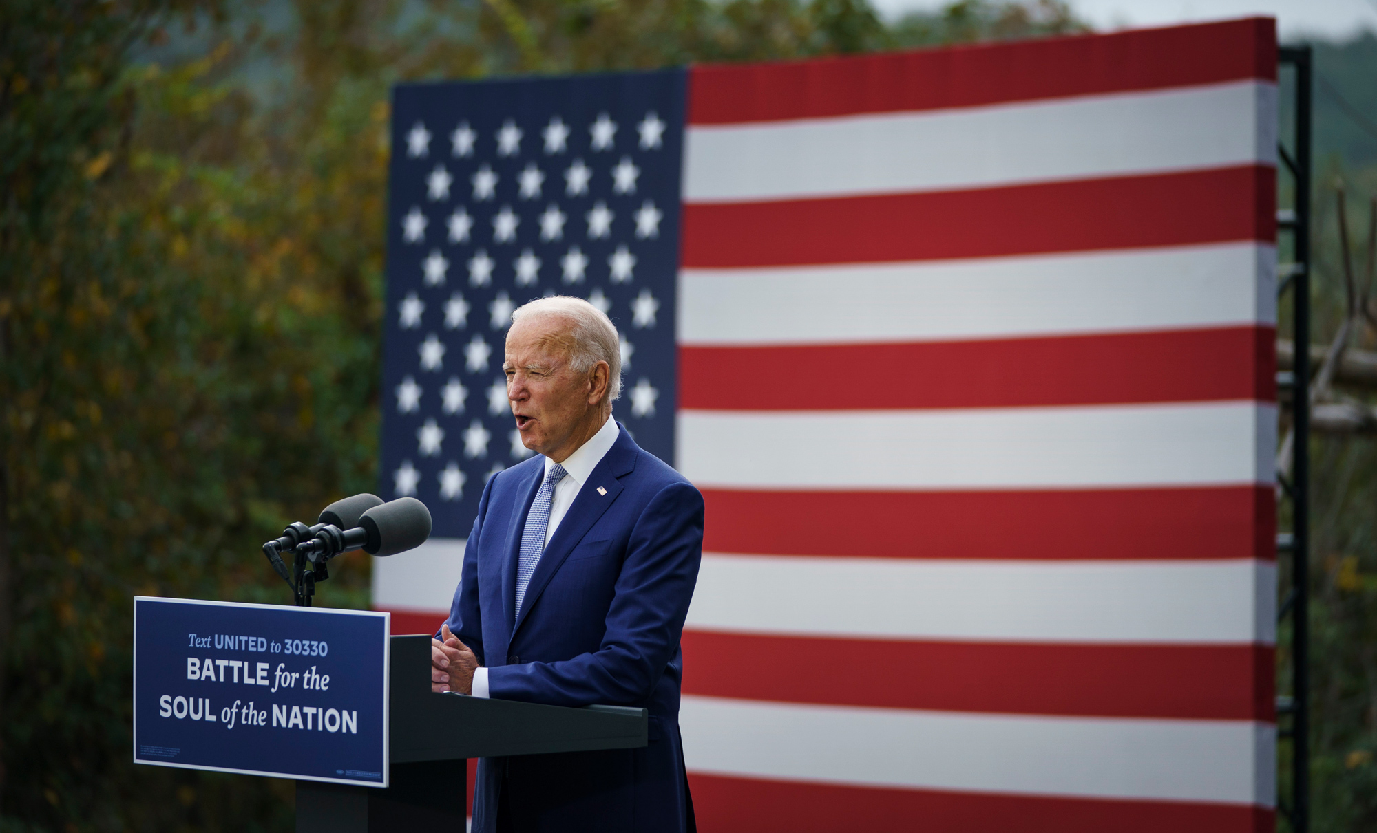 Biden's presidential campaign turns closing message speech into national ad