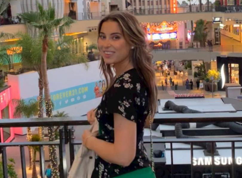 Ksenia Karelina seen here in an undated social media photo.
