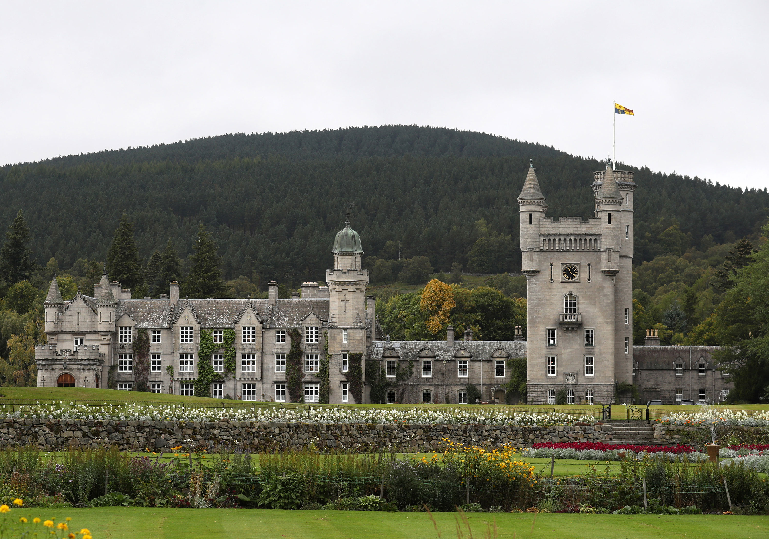A general view of Balmoral Castle in Aberdeen, Scotland, in 2017. 