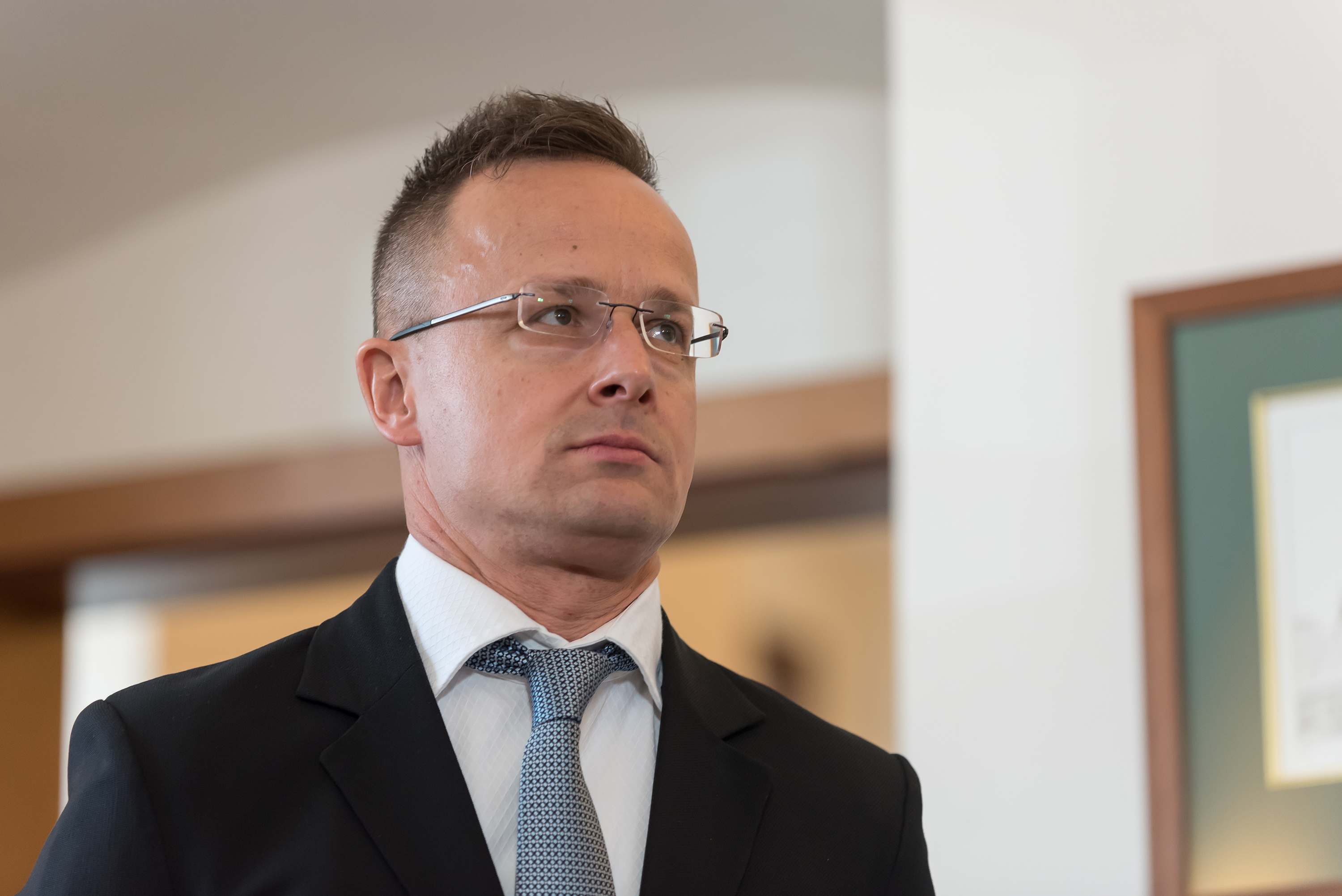 Hungary’s Minister of Foreign Affairs and Trade Péter Szijjártó.
