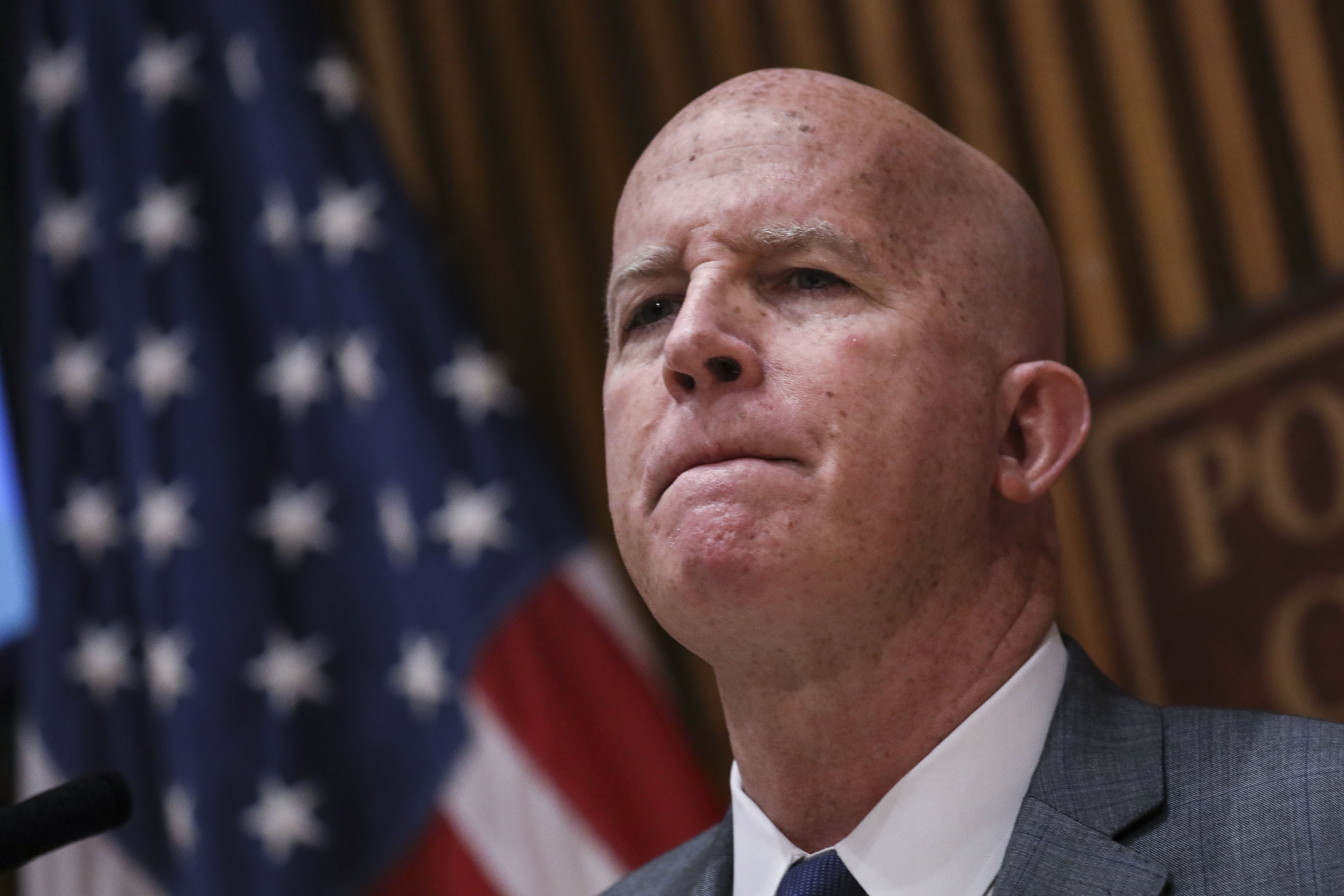 Former New York Police Department Commissioner James O'Neill in New York City on August 19, 2019.