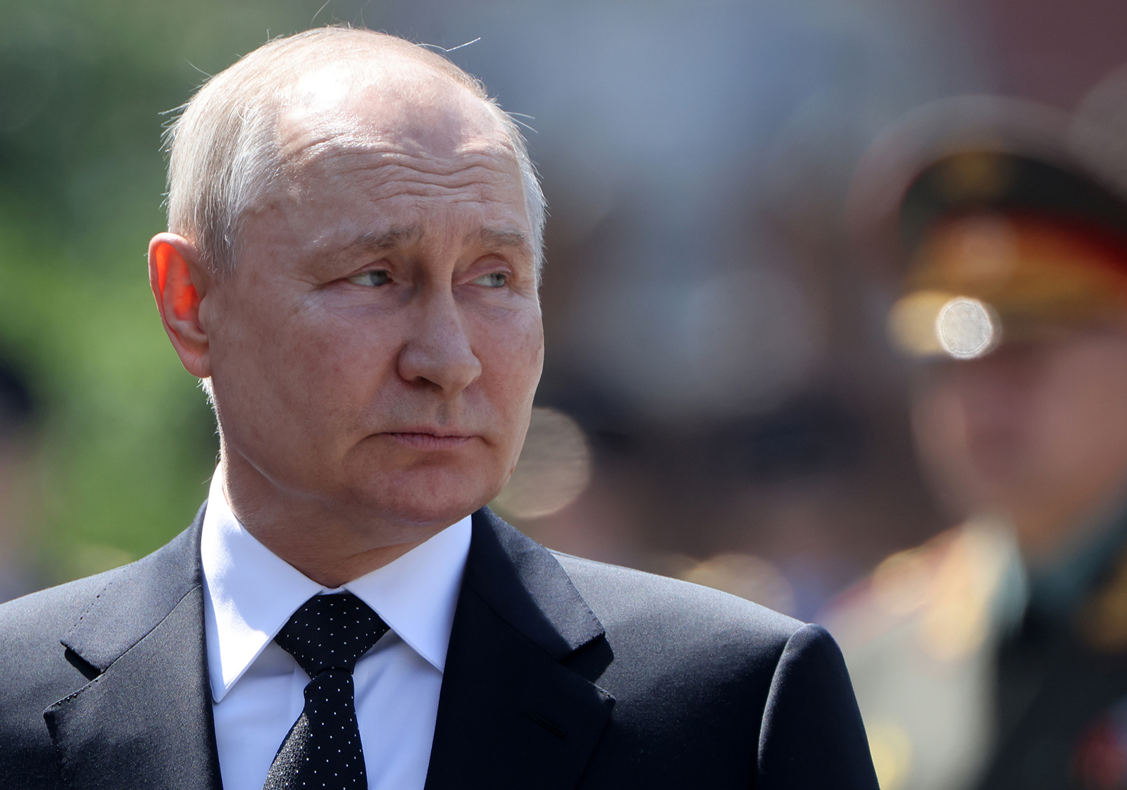 Russian President Vladimir Putin attends a ceremony in Moscow, Russia, on June 22. 