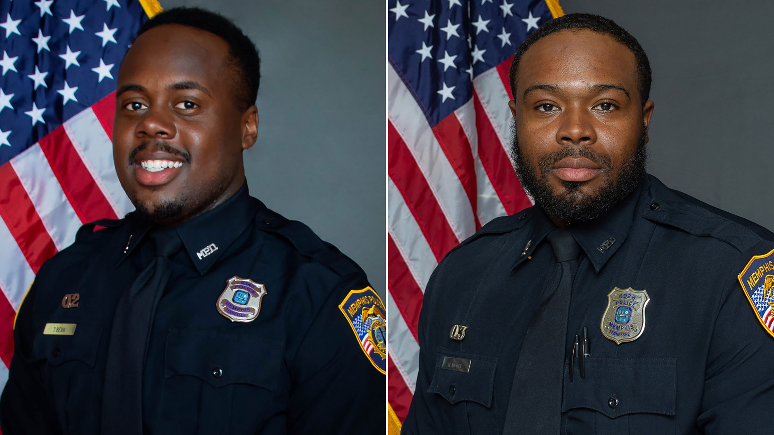 Former Memphis police officers, Tadarrius Bean and Demetrius Haley