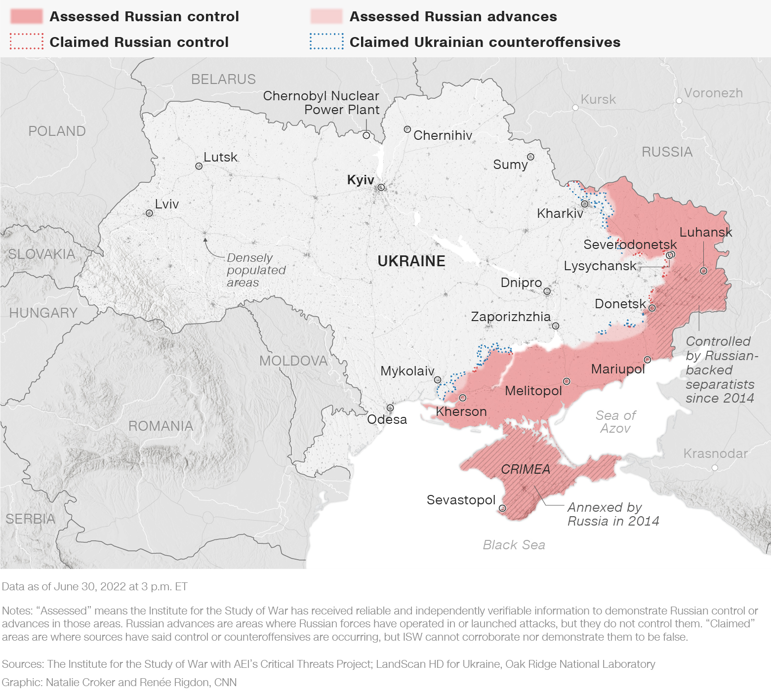 Here's the latest on Russia's war in Ukraine