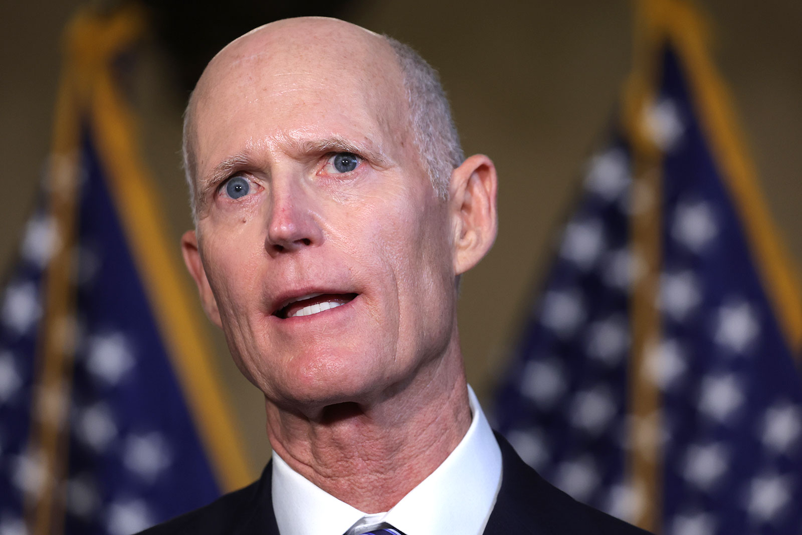 Sen. Rick Scott Says He'll Challenge Mitch McConnell For Senate GOP Leader