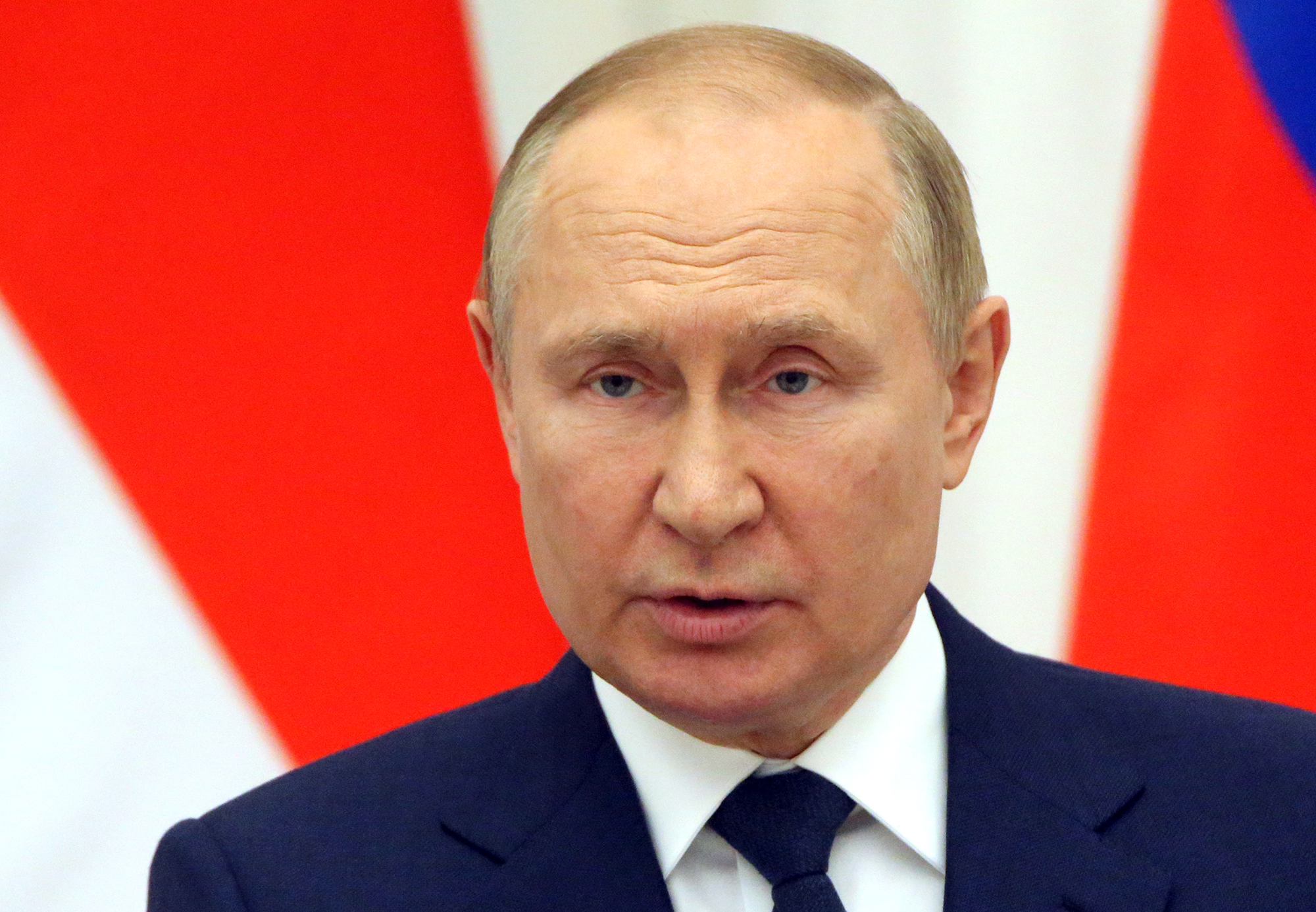 Russian President Vladimir Putin speaks during a meeting on June 30 in Moscow, Russia. 