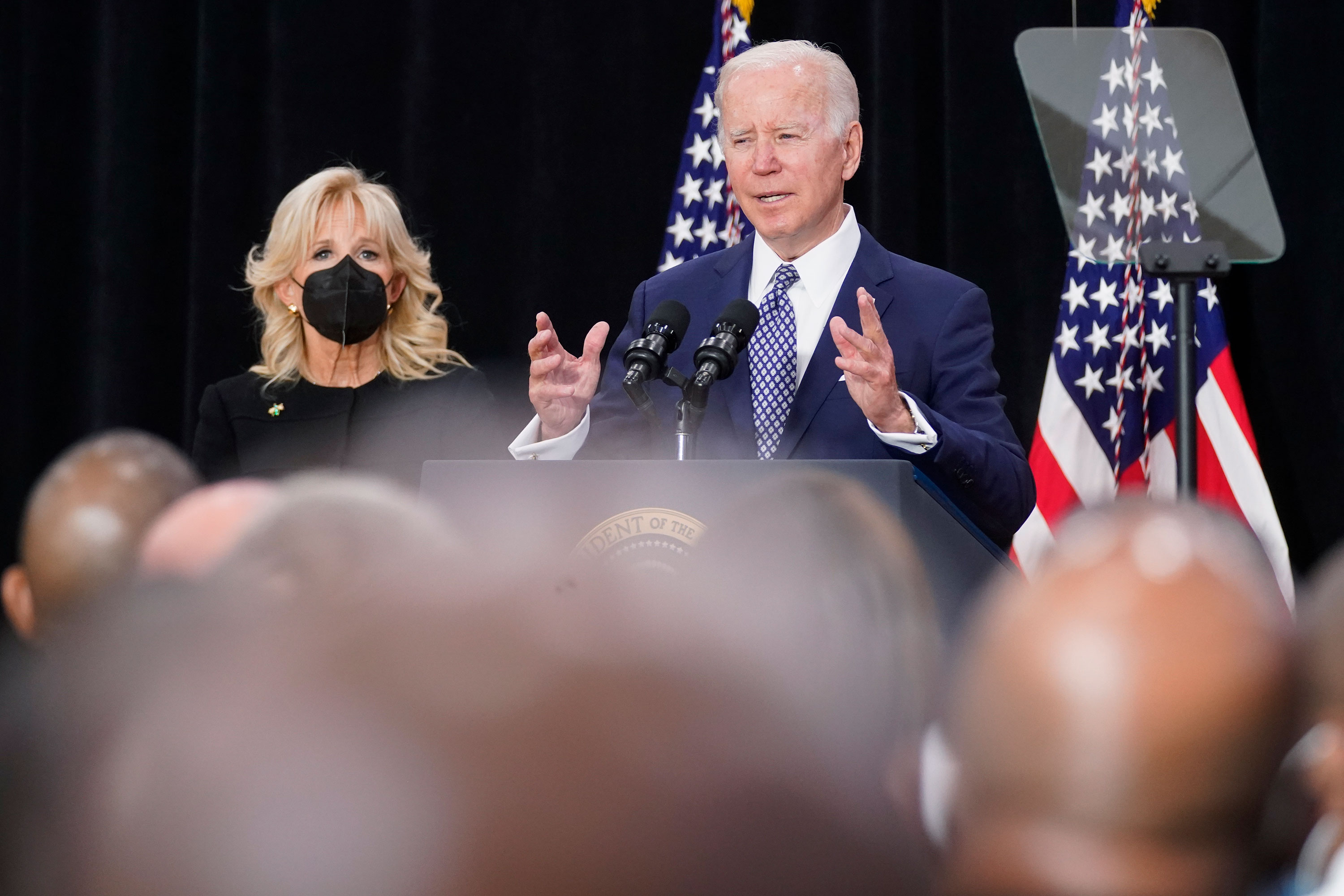 Biden says Buffalo mass shooting is “terrorism” and calls White supremacy a “poison”