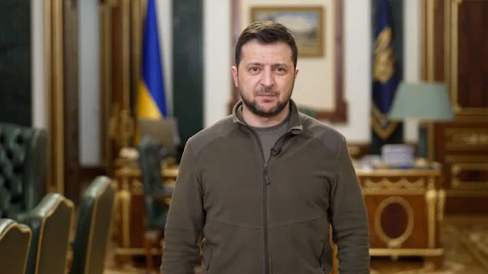 Ukrainian President Volodymyr Zelensky