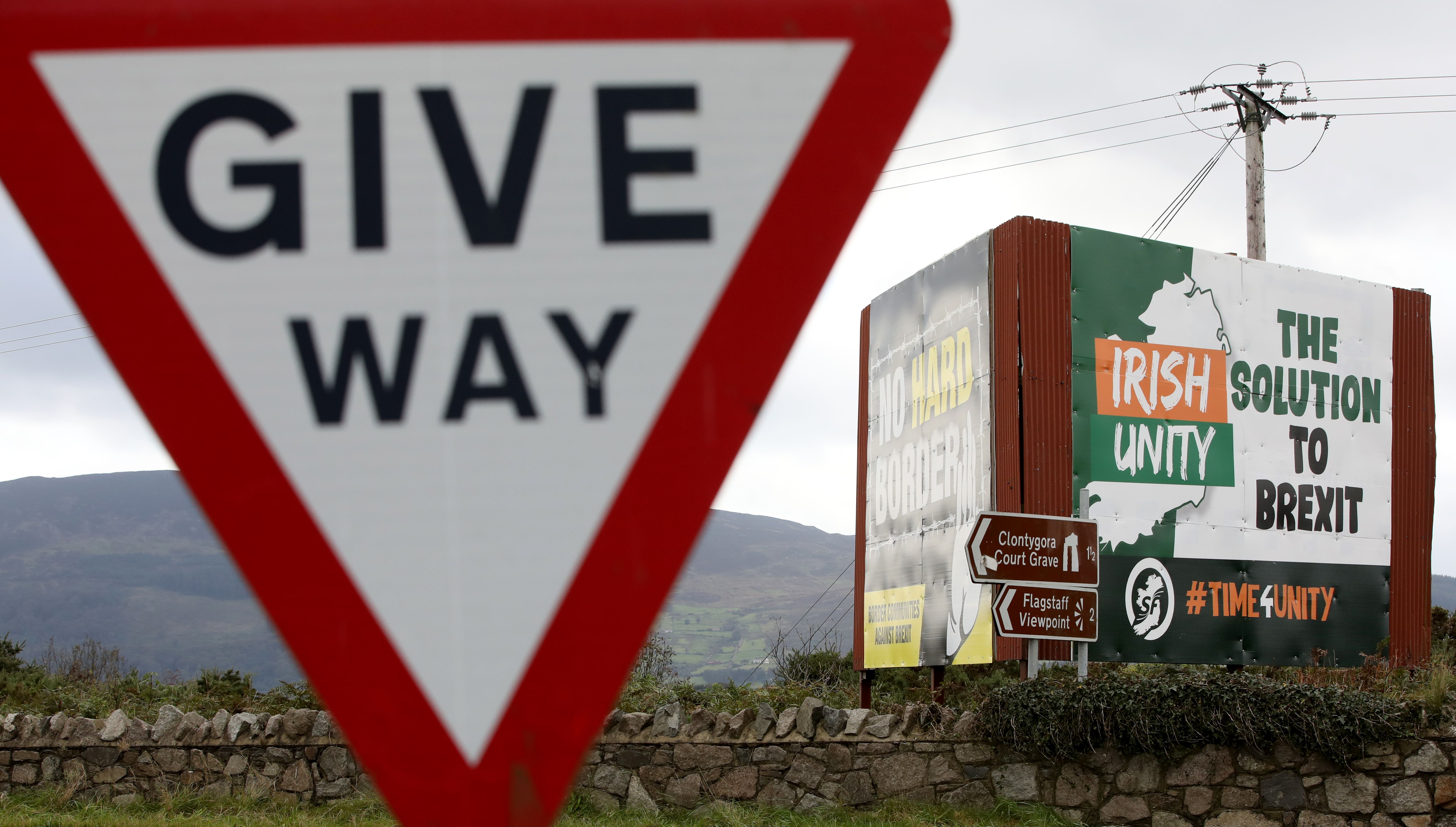 The Irish border remains a controversial point in the negotiations. 