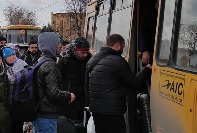 Kantor wakil presiden Ukraina mengatakan 5.000 orang dievakuasi dari Sumy