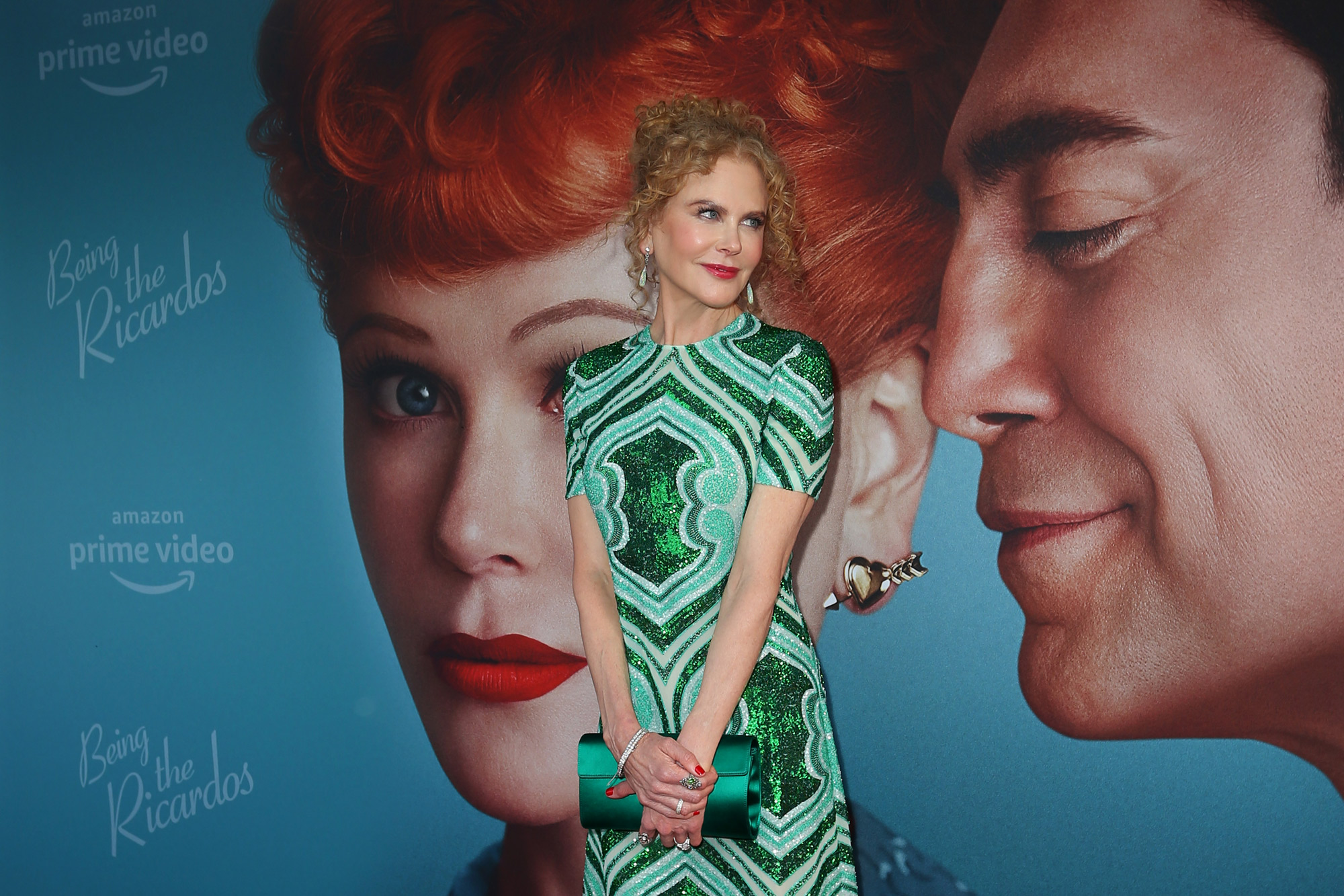 Nicole Kidman attends the Australian premiere of "Being the Ricardos" at the Hayden Orpheum Picture Palace on December 15, 2021 in Sydney.