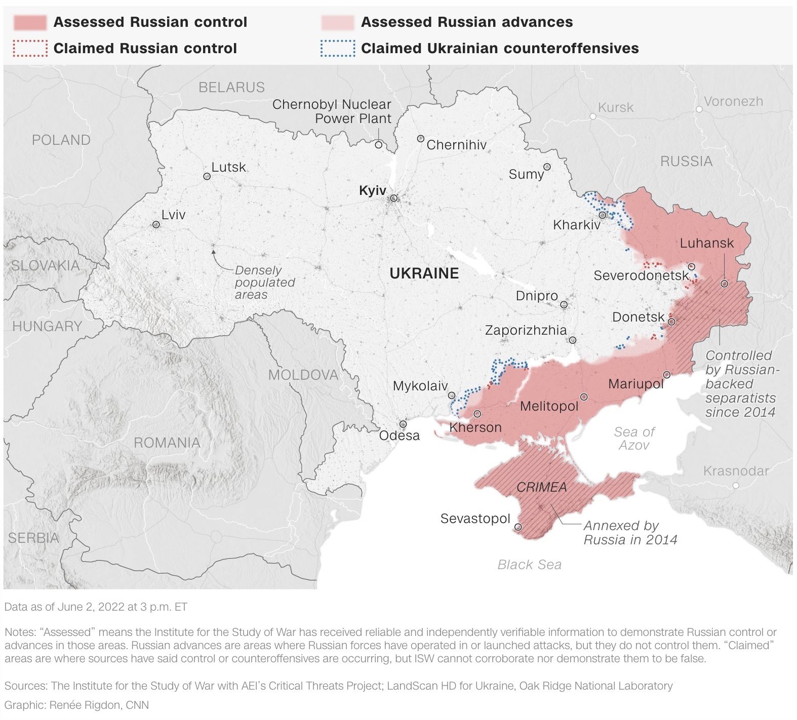 Ukrainian official says Russian general given until June 10 to capture Severodonetsk or key highway