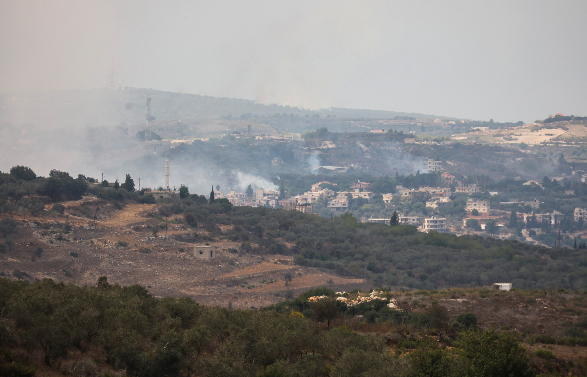Военные объекты израиля. Ливан после войны. Южный Ливан. "Хезболлах" нанесла удар по городу Кирьят-Шмона на севере Израиля.