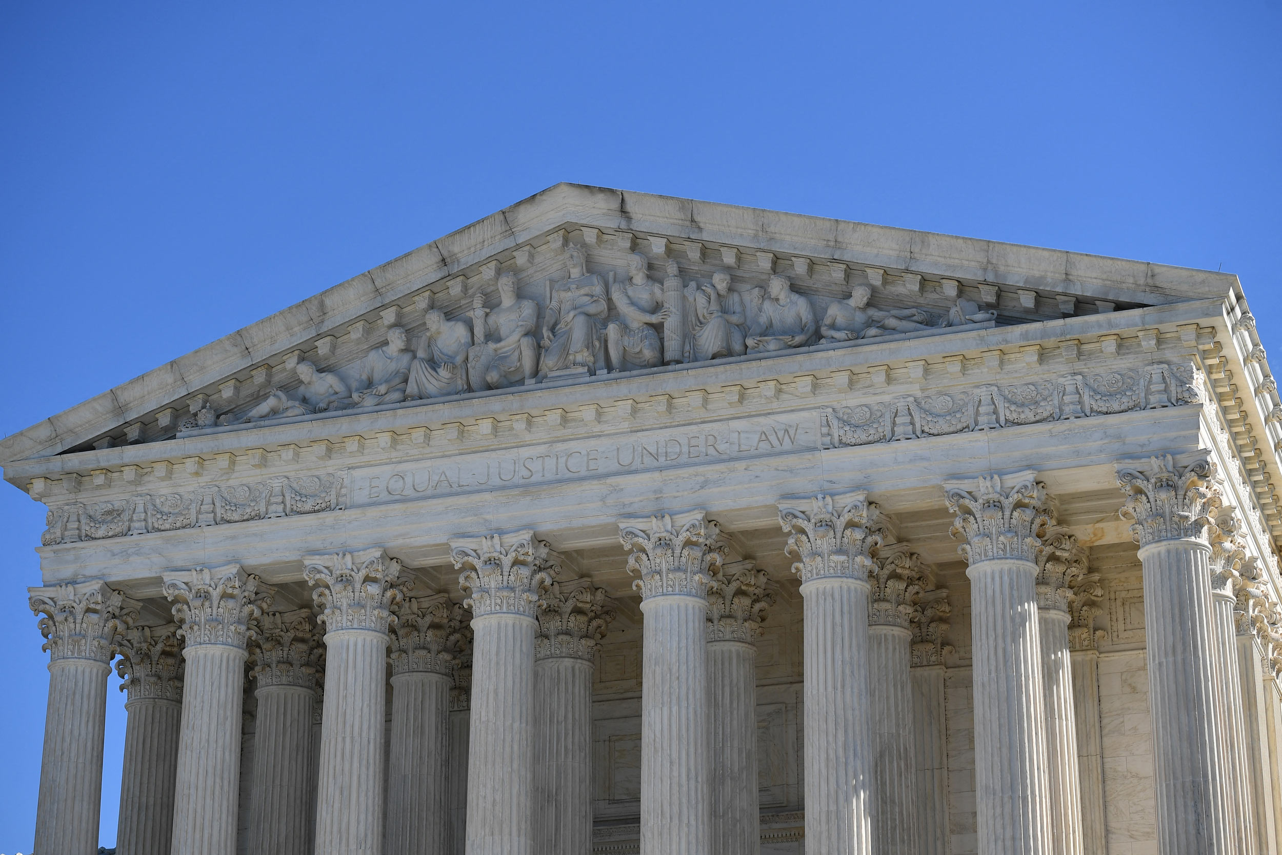 The Supreme Court is seen in Washington, DC, on November 1.