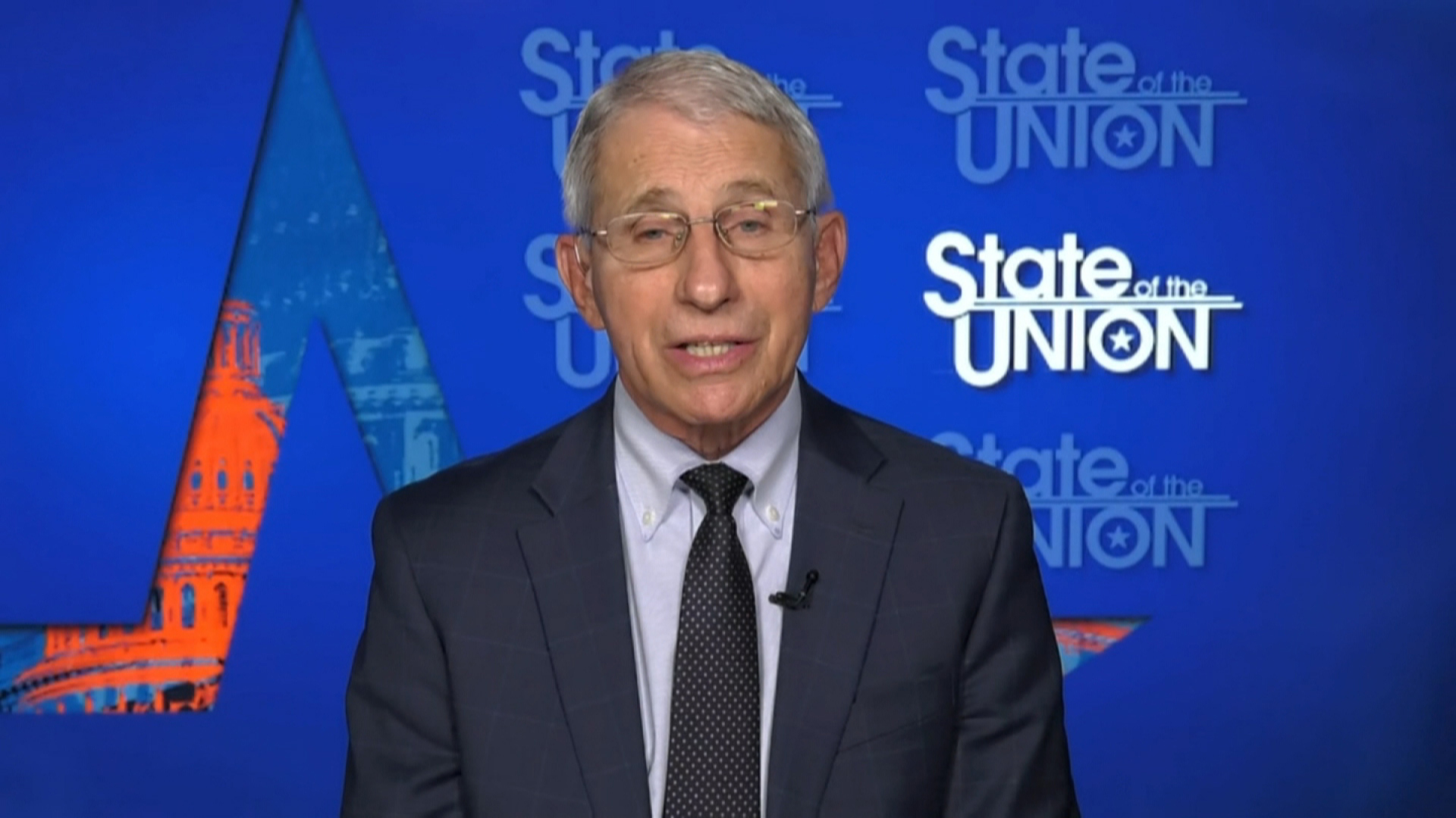 Dr. Anthony Fauci speaks with CNN on Sunday. 