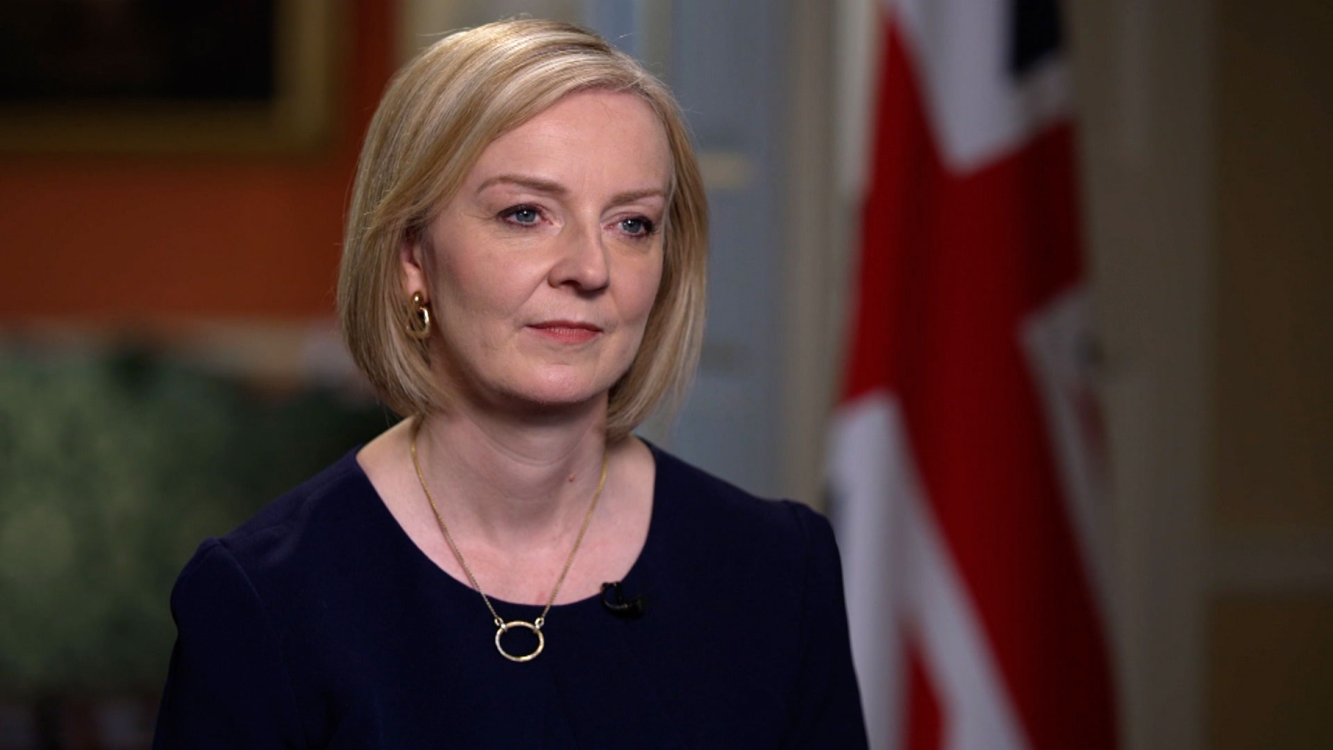 UK Prime Minister Liz Truss speaks with CNN’s Jake Tapper. 