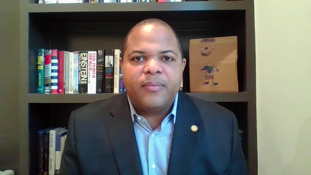 Dallas Mayor Eric Johnson.
