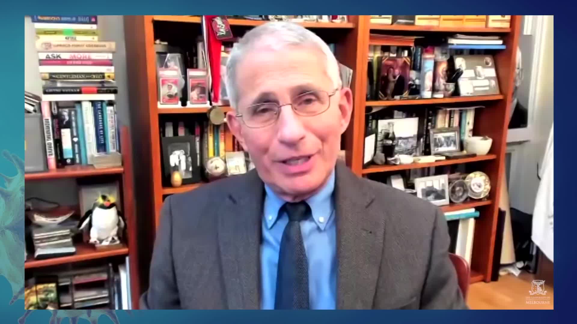 It could be 2022 "before we start having some semblances of normality," Fauci says