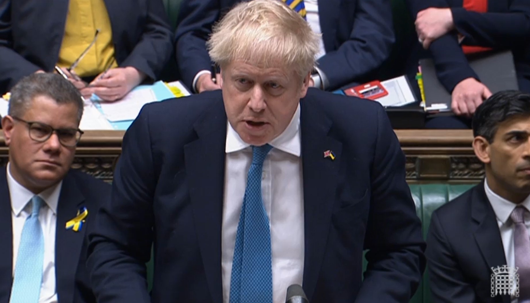 Prime Minister Boris Johnson speaks during Prime Minister's Questions in the House of Commons, London, on March 2.