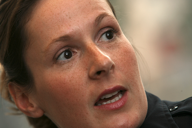 \Officer Kim Potter is seen in a file photo from 2007. 