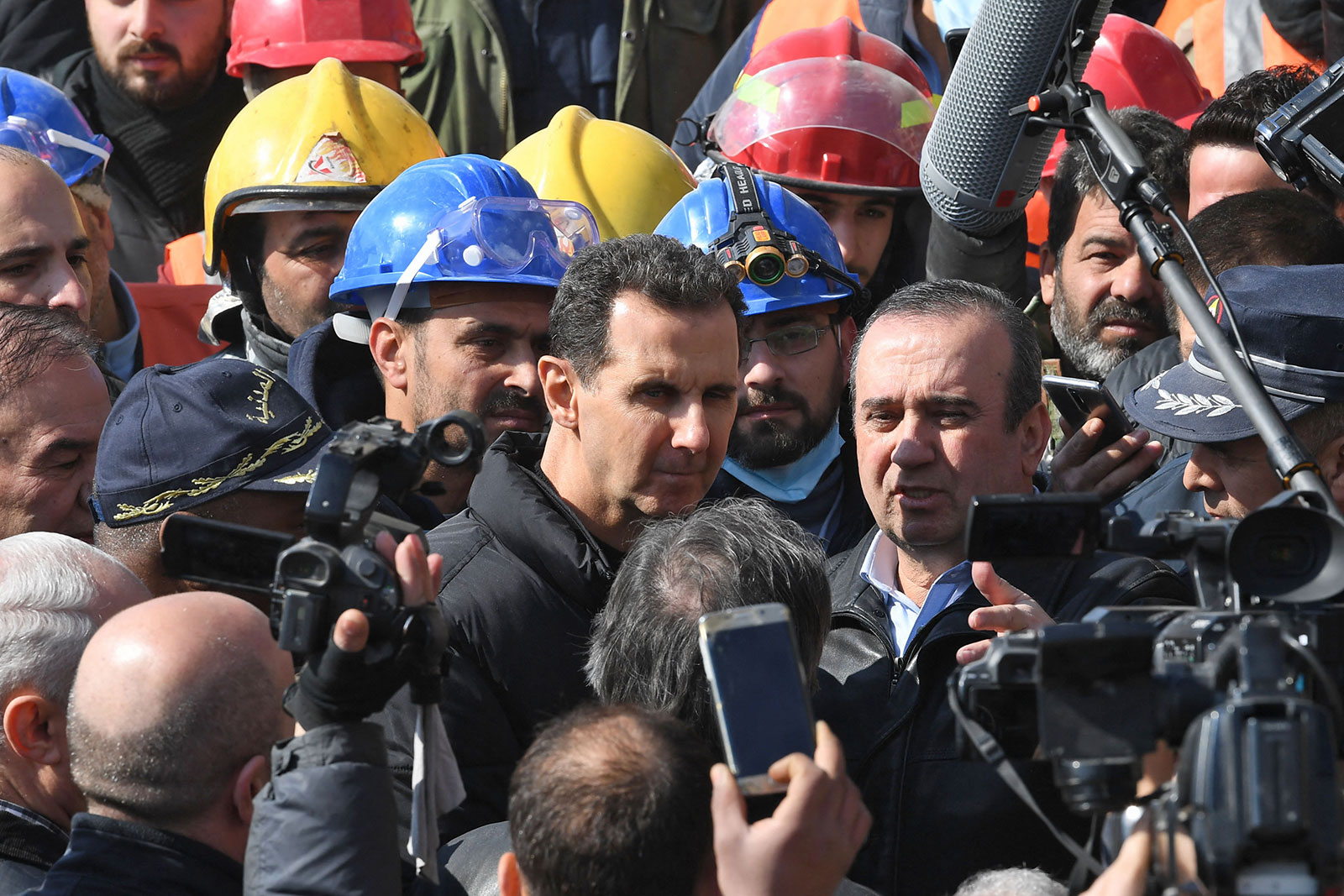 Syrian President al-Assad criticizes Western countries in first televised comments since Monday’s earthquake