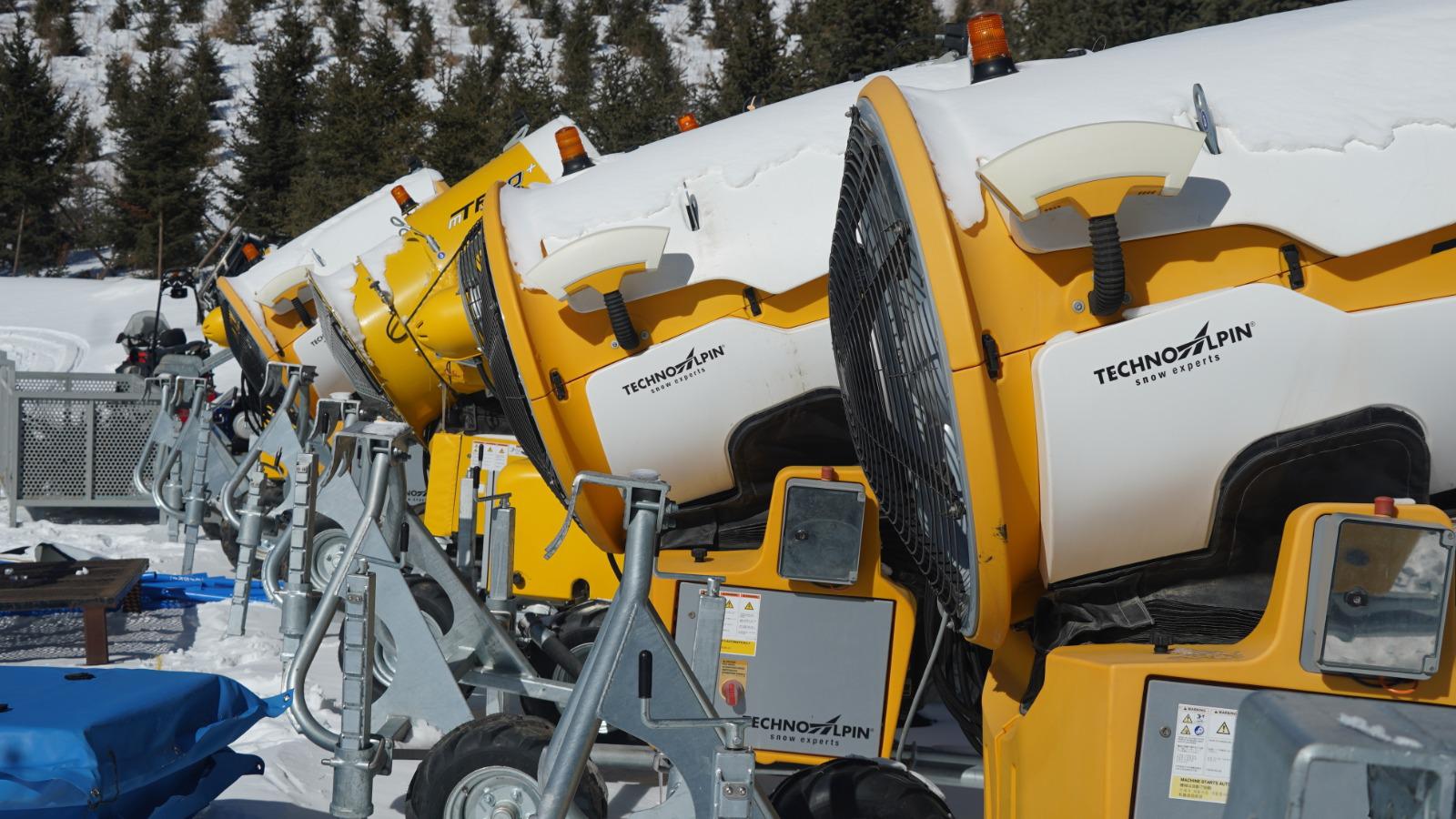 The machines have been on snow duty since 2018