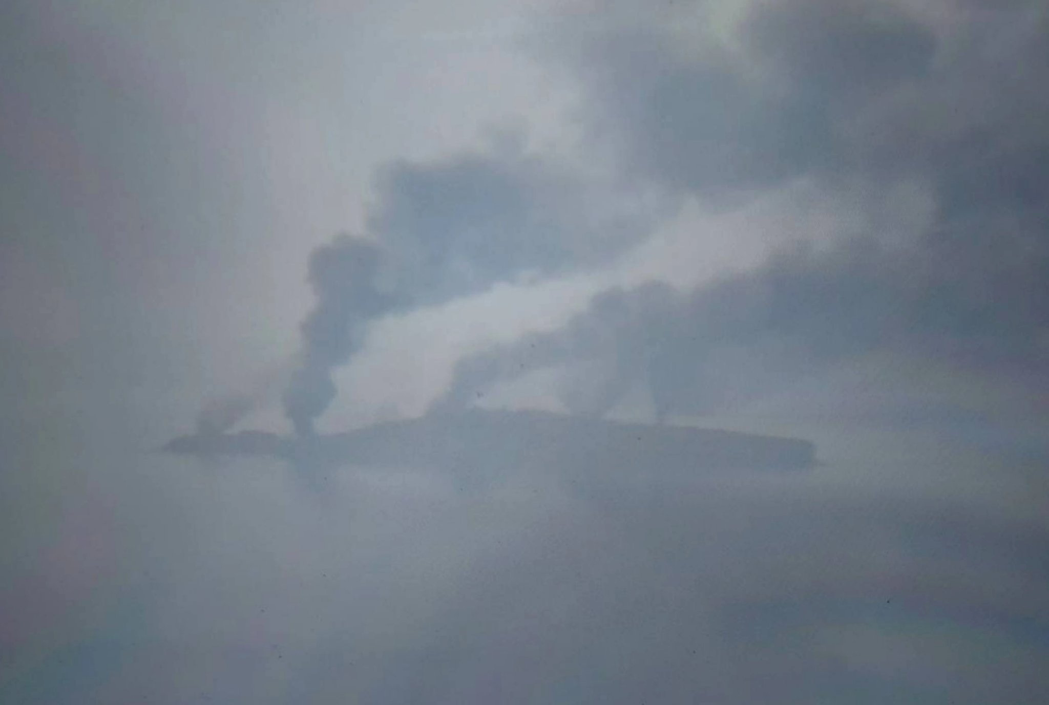 A general view of Snake Island, Ukraine, after a reported heavy overnight bombardment that forced Russian troops to stage an evacuation, in this handout image obtained on June 30.