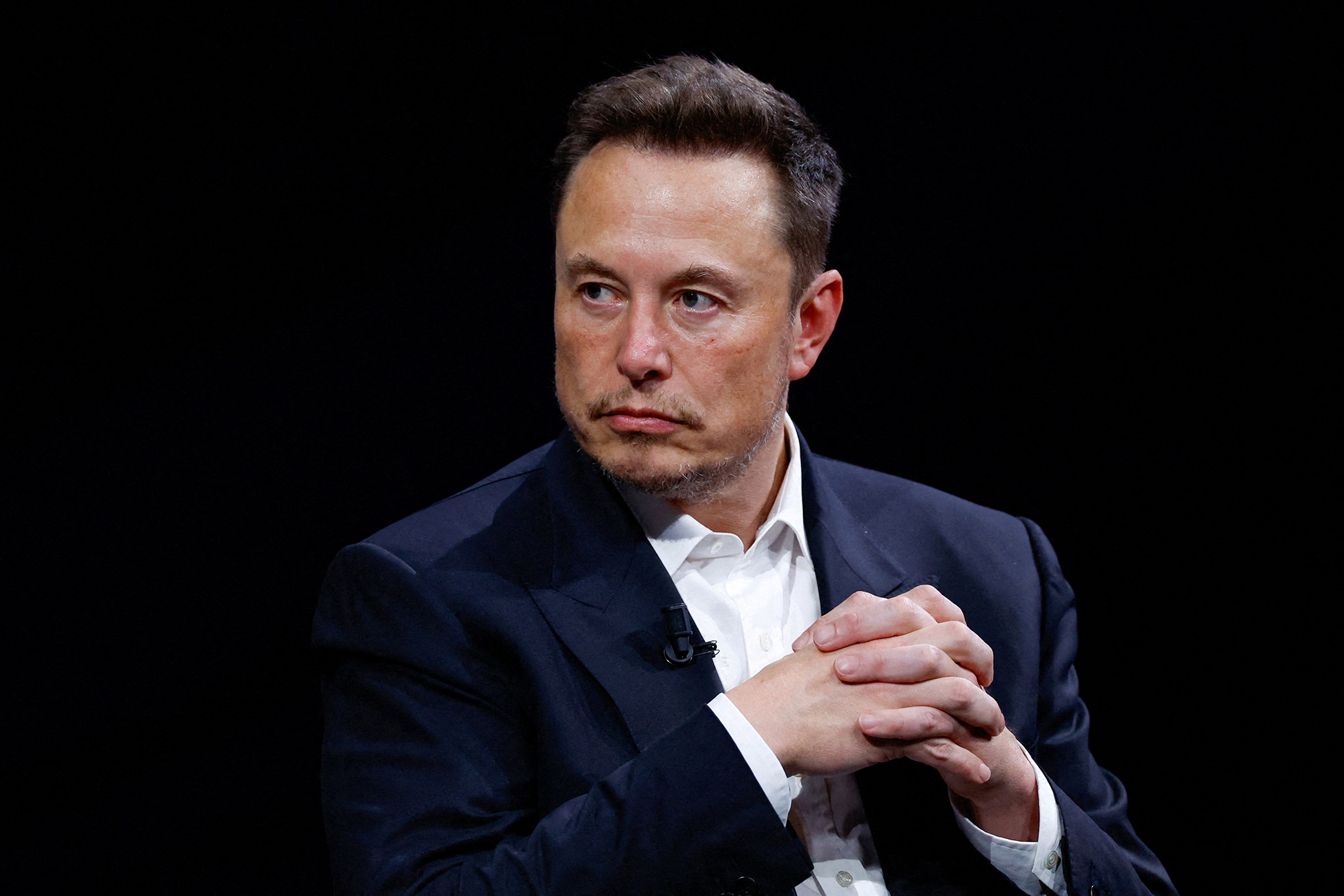 Elon Musk attends the Viva Technology conference in Paris in June 2023. 