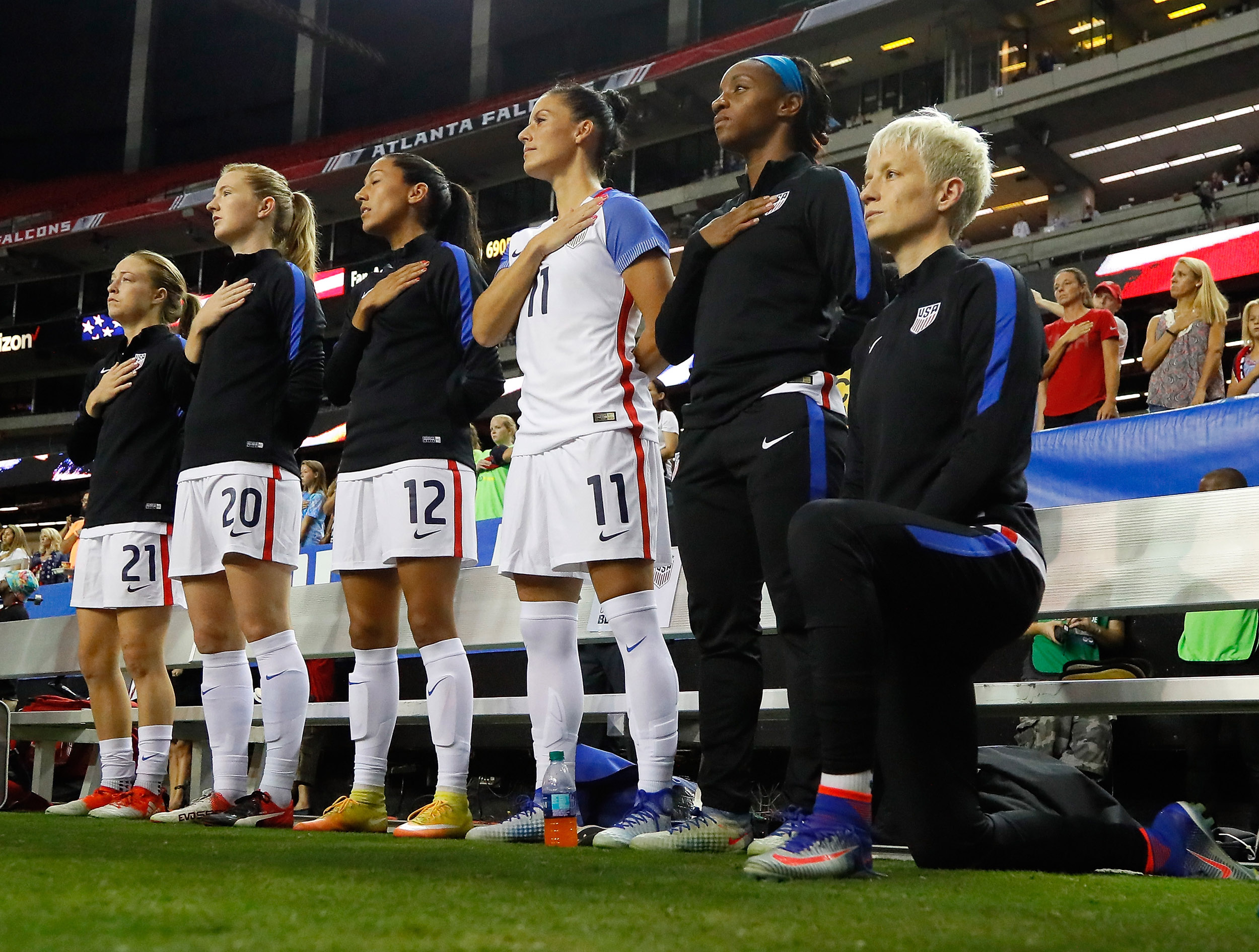 US Soccer repeals standforanthem policy "We have not done enough to