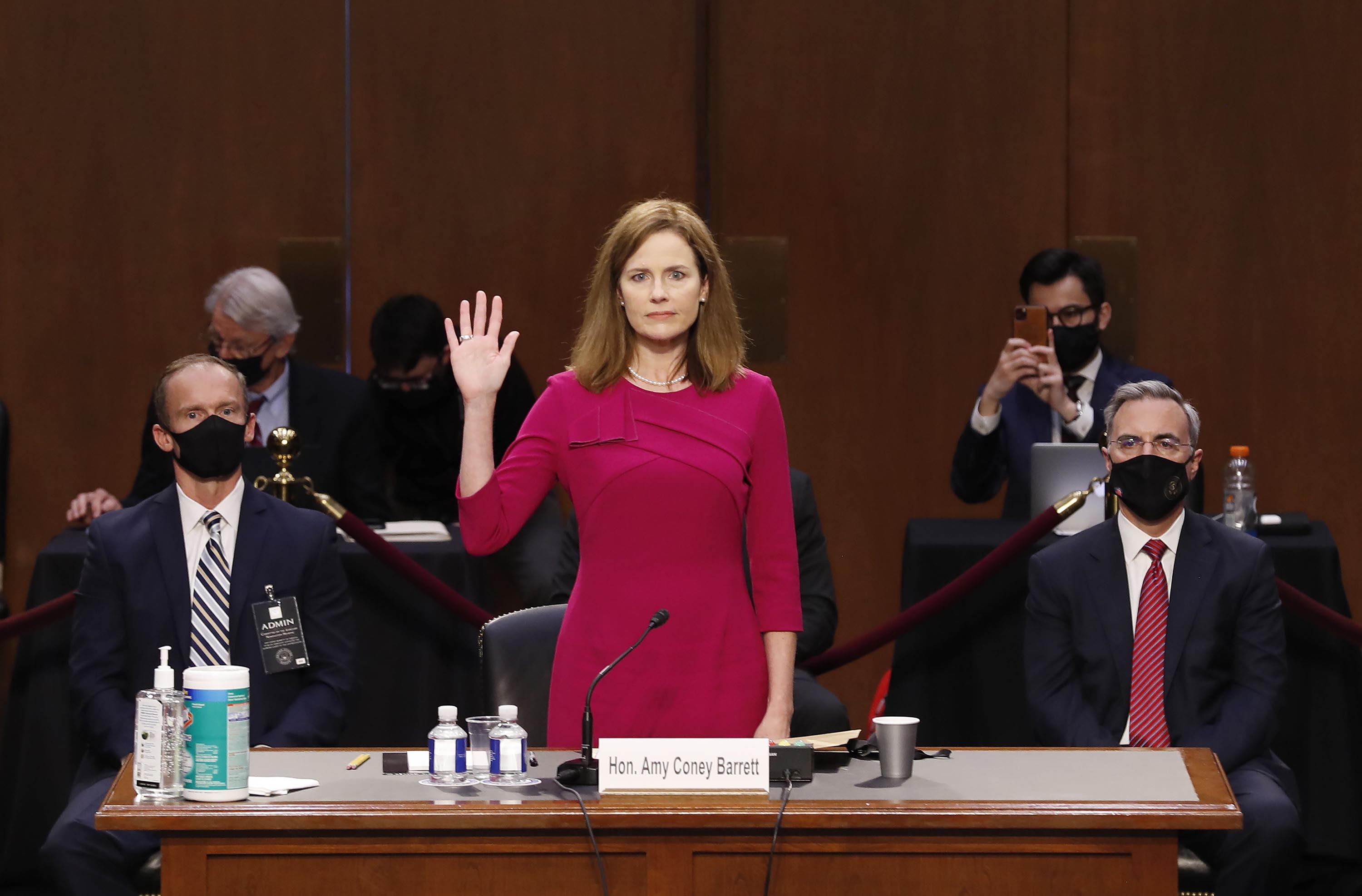 Amy Coney Barrett's confirmation-hearing style makes a feminist statement