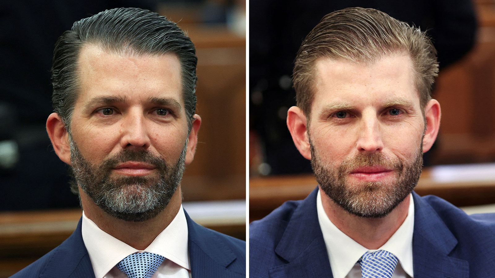 Donald Trump Jr. and Eric Trump.