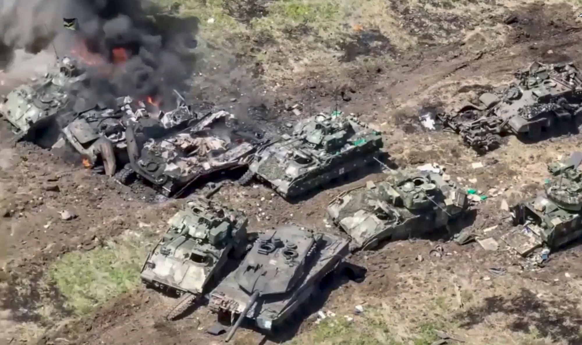 Ukraine loses 16 USmade armored vehicles, group says, but Kyiv's