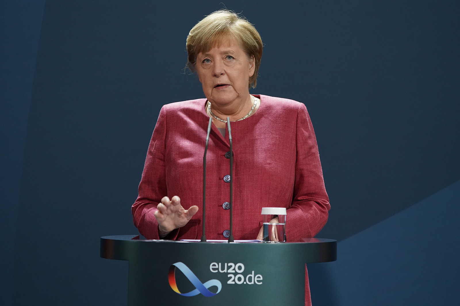 Angela Merkel to discuss Germany s virus restrictions today ahead of