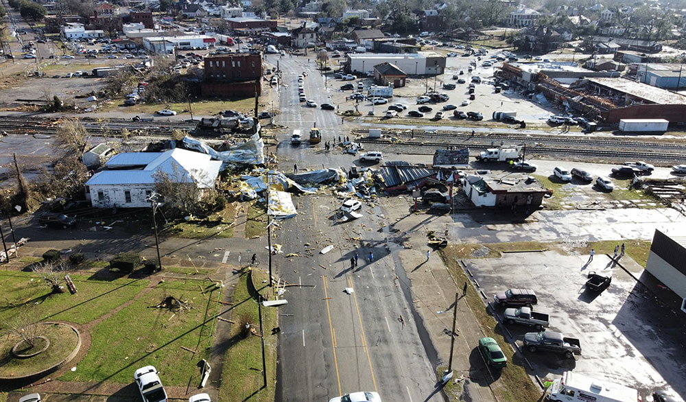 Photos Here's what it looks like after a possible tornado ripped