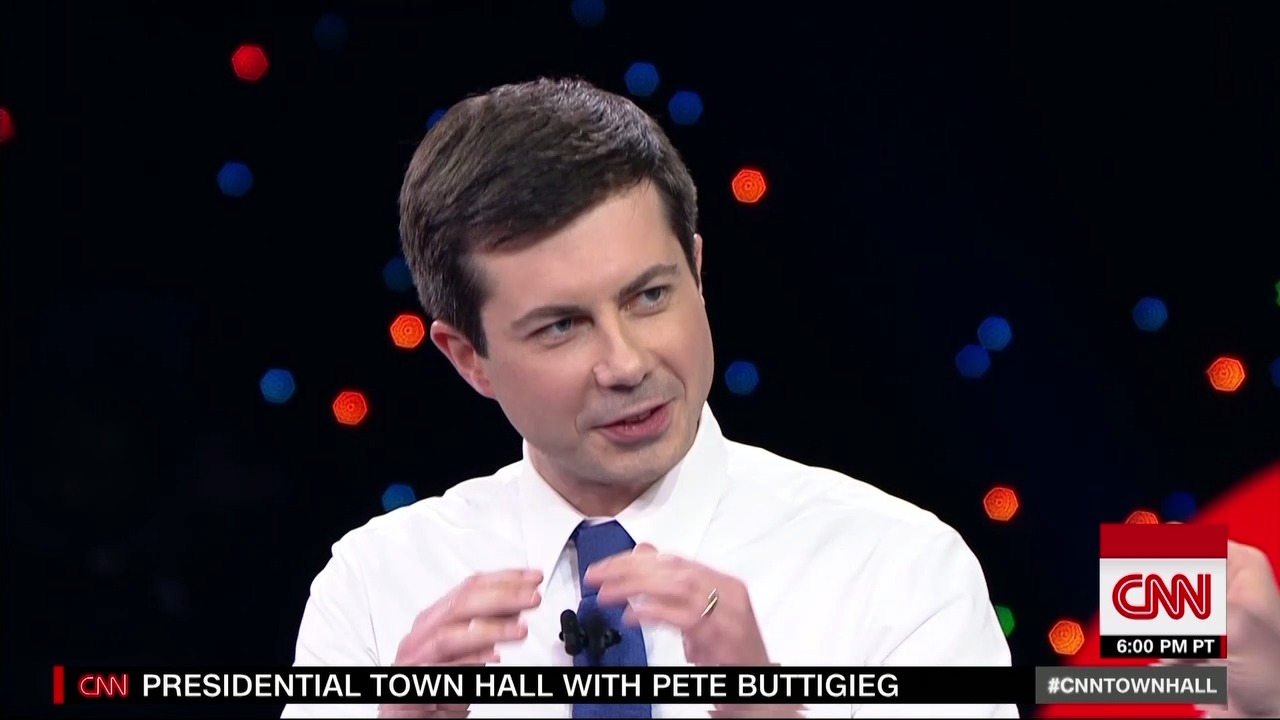 Image result for images of Pete Buttigieg cnn