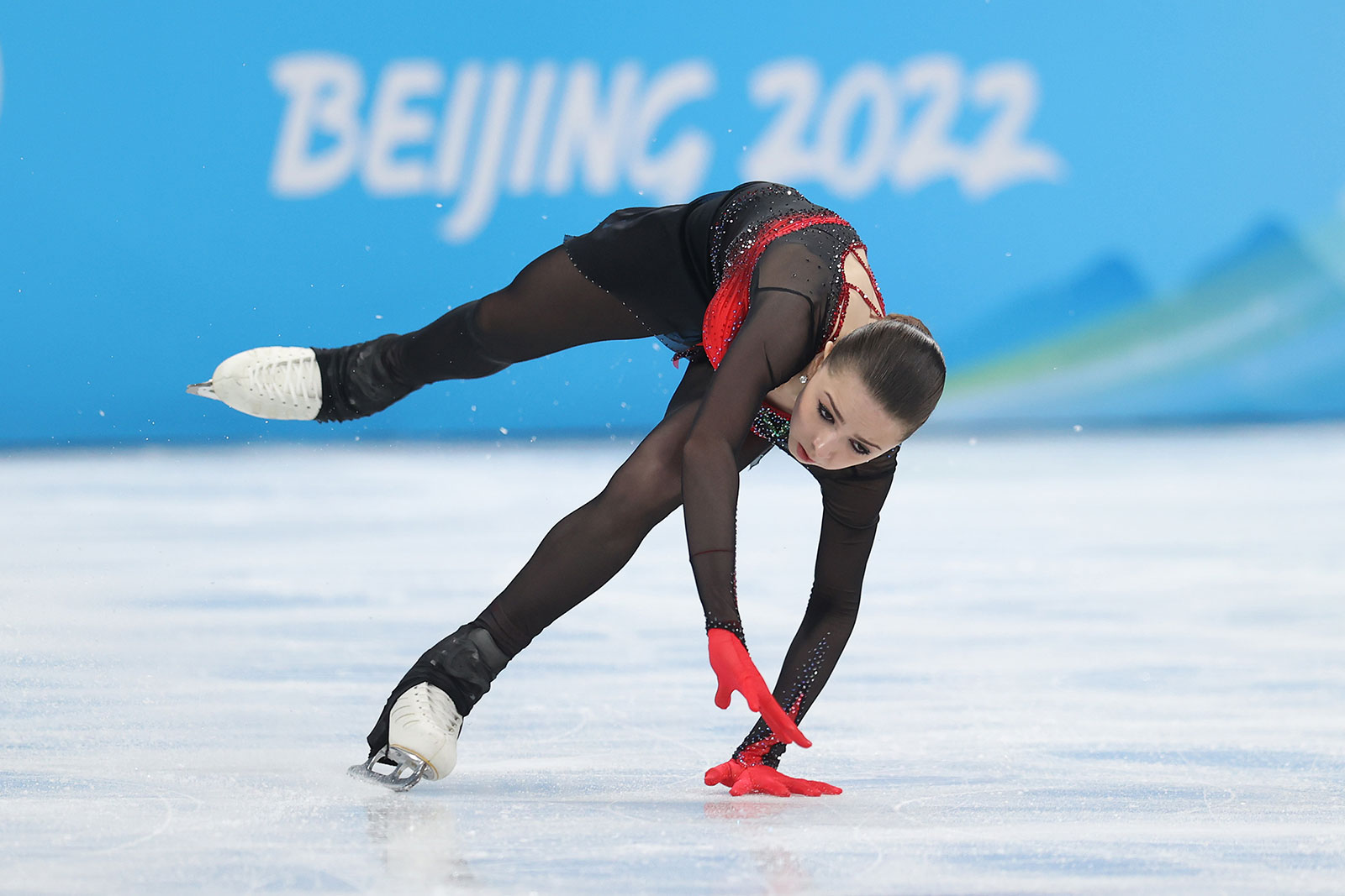 12) Kamila Valieva places fourth after falling multiple times during her free skate routine