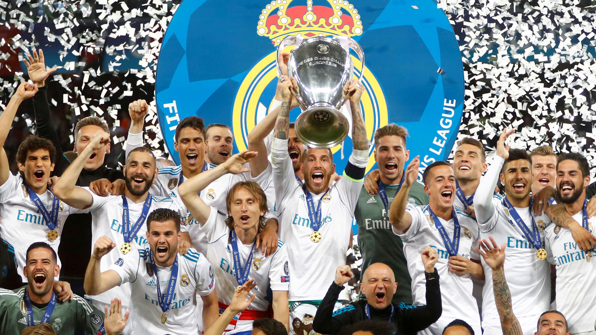Three-peats are rare, but Real Madrid was able to win its third straight Champions League in 2018.