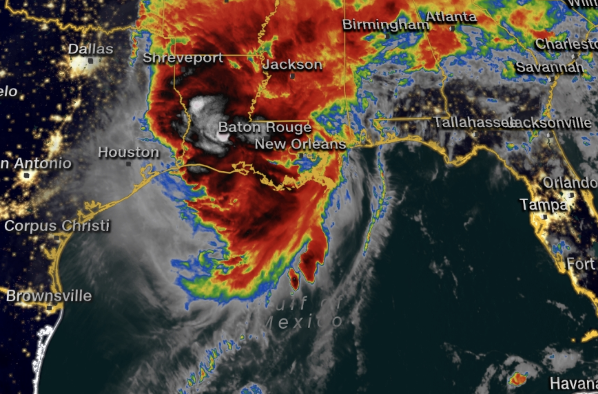 Hurricane Delta makes landfall on the US Gulf Coast: Live updates
