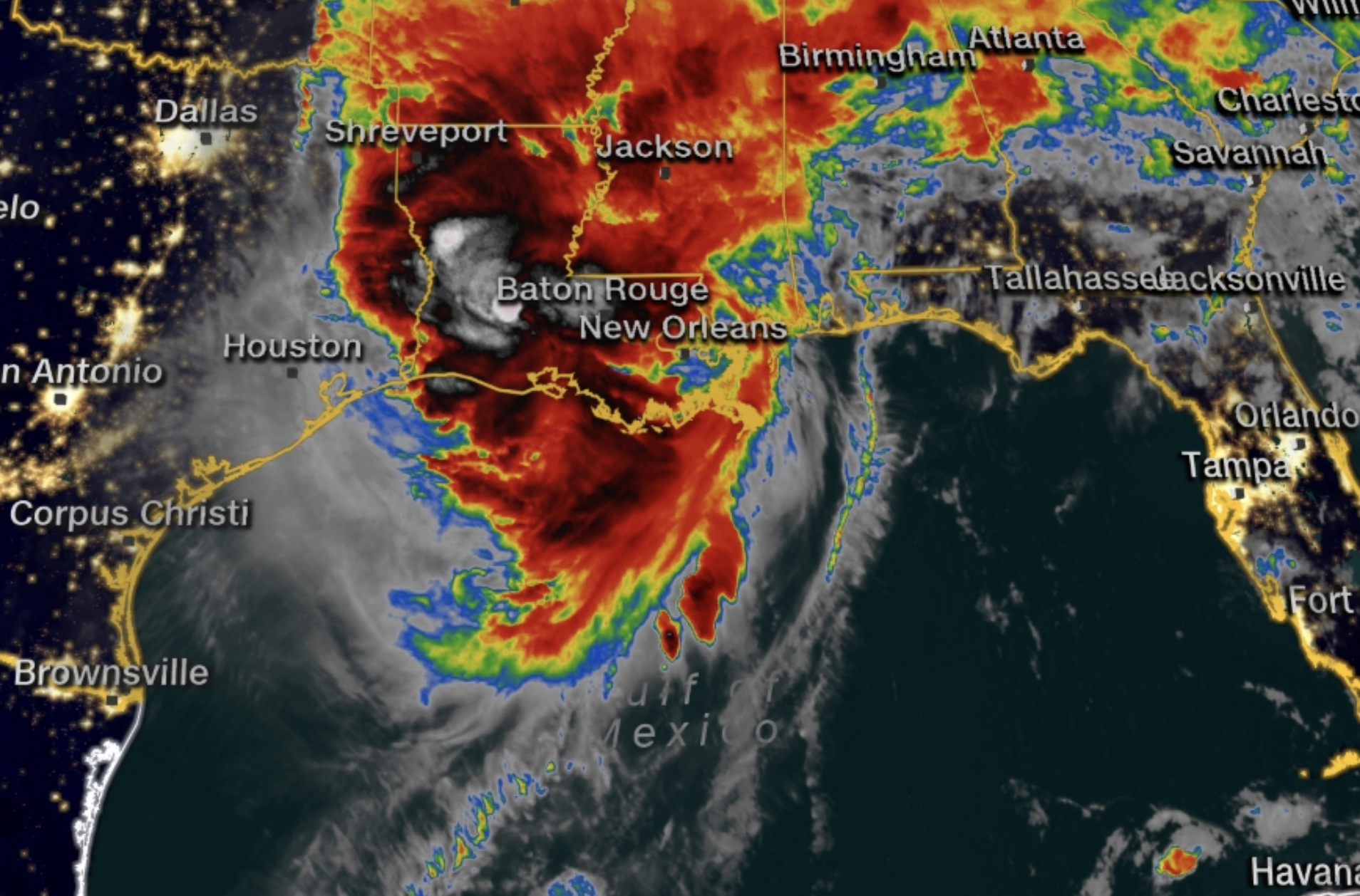 Hurricane Delta Makes Landfall On The Us Gulf Coast Live Updates 1638