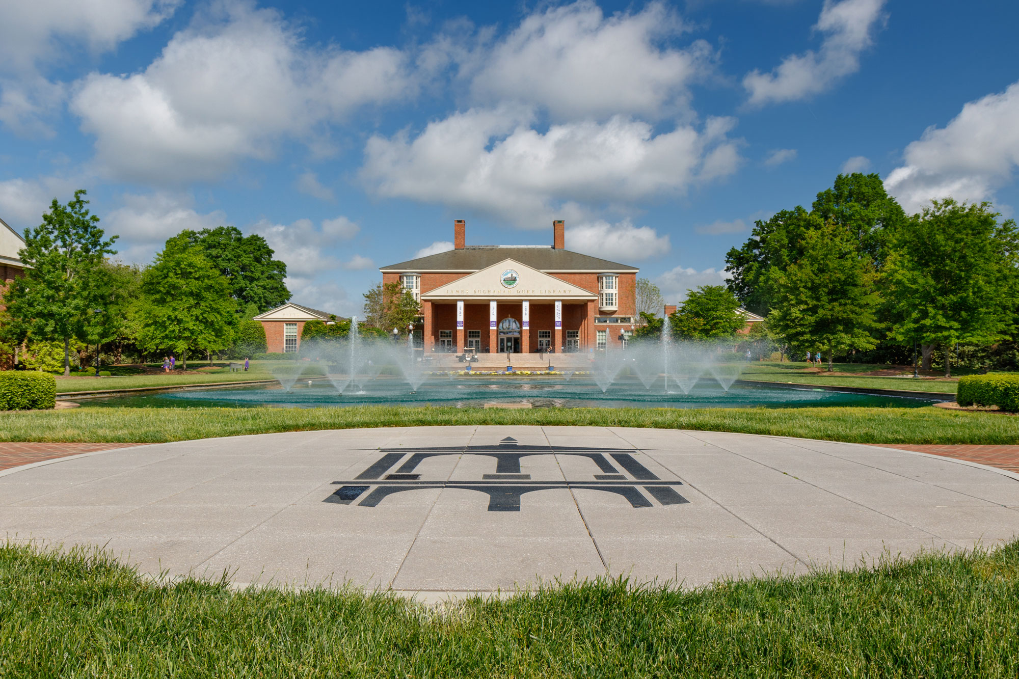 James B. Duke Library at Furman University on May 2, 2019 in Greenville, South Carolina.