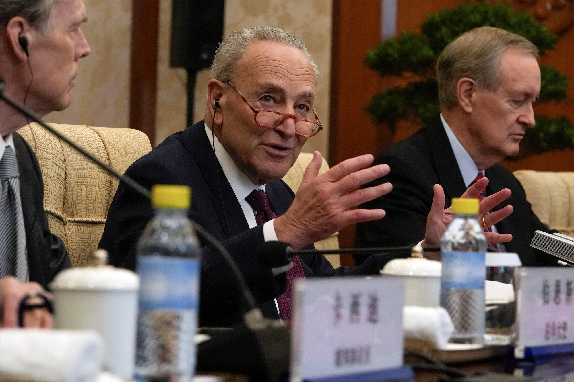 Senator Chuck Schumer urges China to stand with Israel during visit to ...