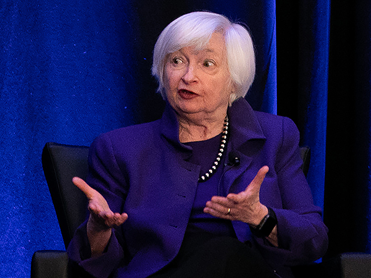 Former Federal Reserve Chair Janet Yellen