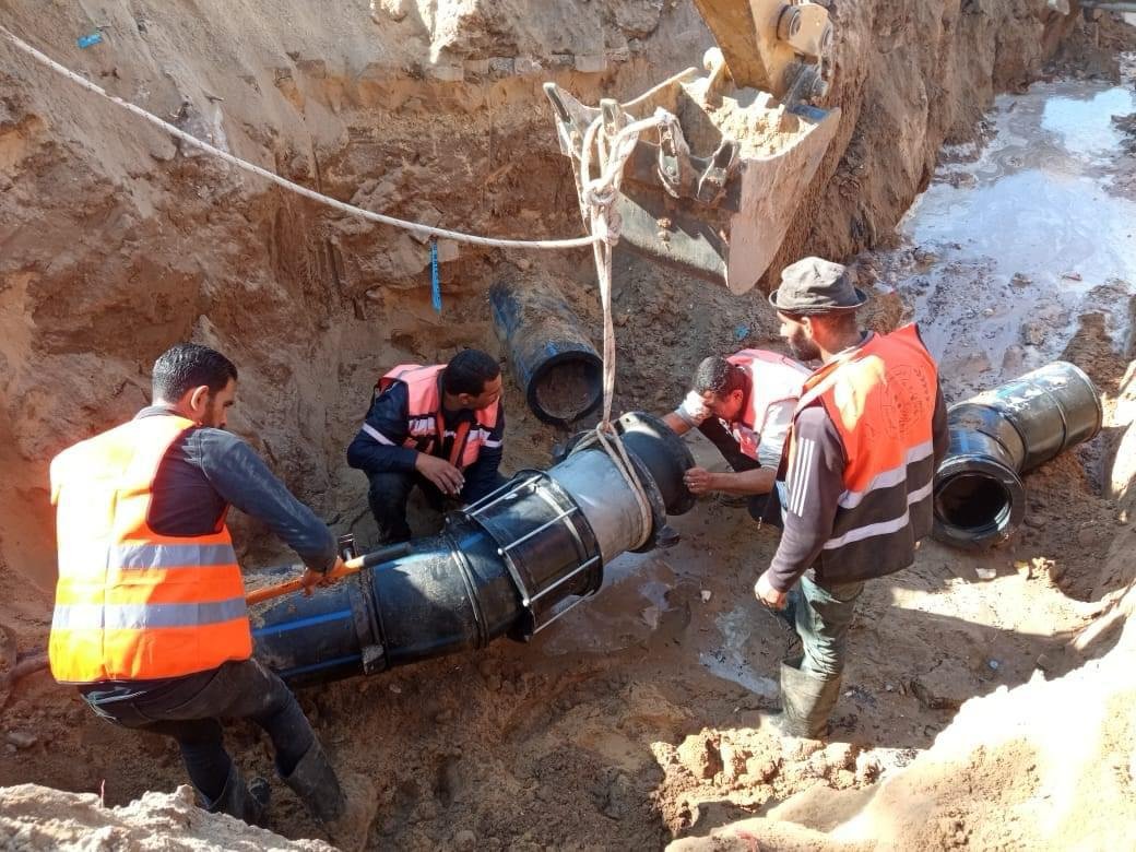 Water has been restored to parts of central Gaza according to the municipality of Deir al Balah.