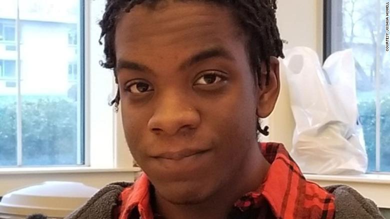 Justin Howell, 20, suffered a fractured skull and brain damage, his brother says.