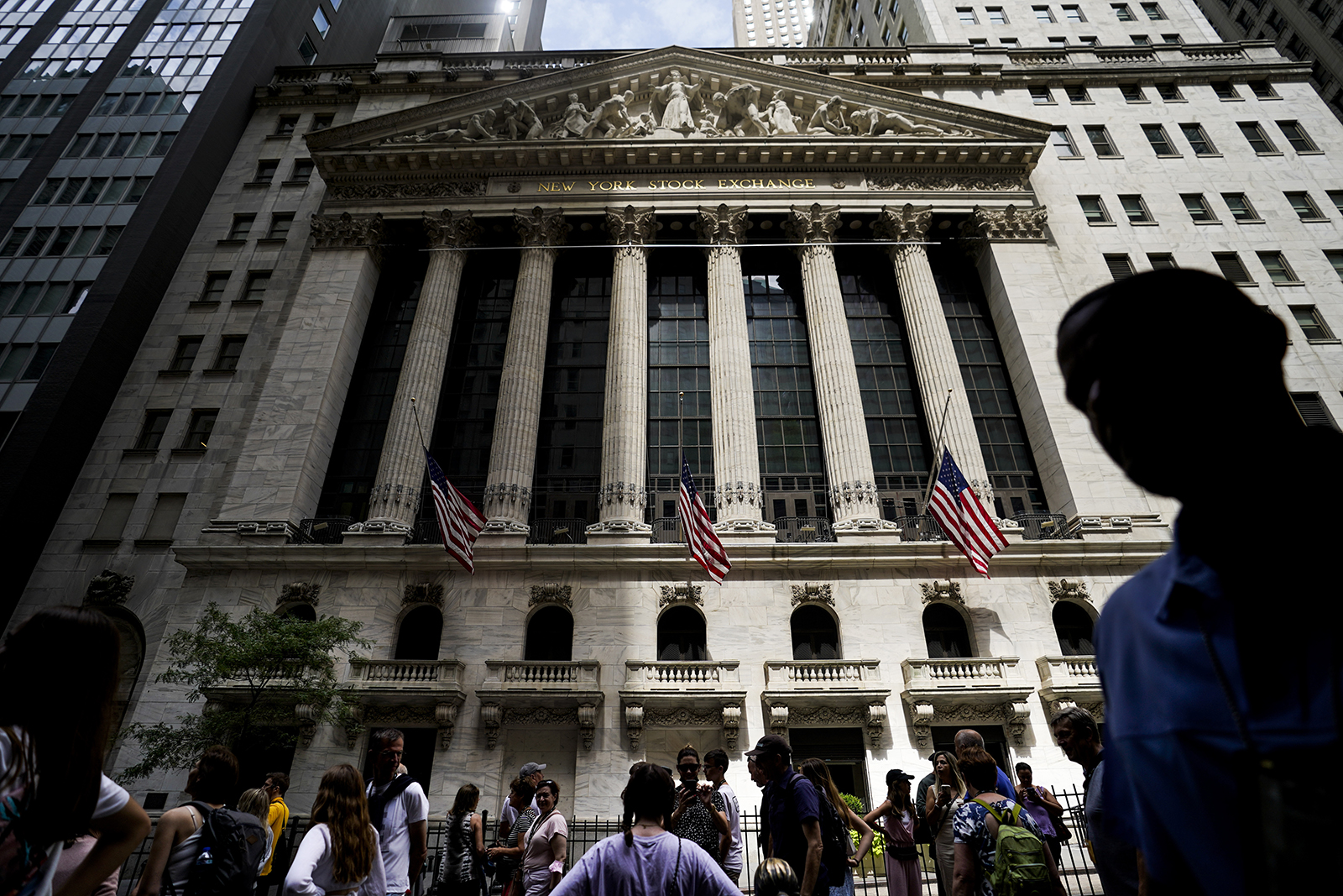 The New York Stock Exchange on Friday, July 8.