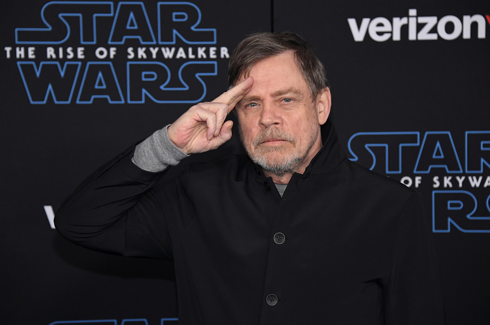 Actor Mark Hamil attends the premiere of "Star Wars: The Rise of Skywalker" in Los Angeles on December 16, 2019.