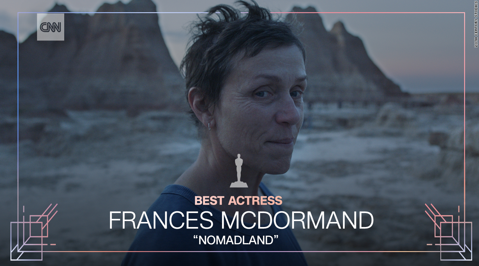 Nomadland' wins big, and a full list of winners from the 93rd